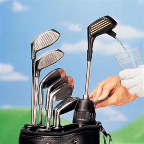 fake golf bag|booze dispenser for golf bag.